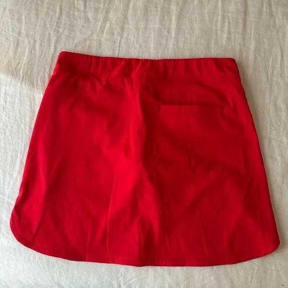 Adidas Women's Red Mini Tennis Skirt - Picture 5 of 5